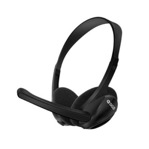 SGS CUFFIA FILARE DA GAMING RAPTOR - BLACK CON MICROFONO