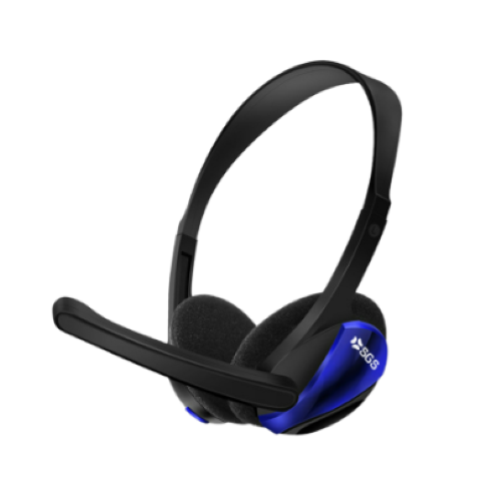 SGS CUFFIA FILARE DA GAMING RAPTOR - BLU CON MICROFONO