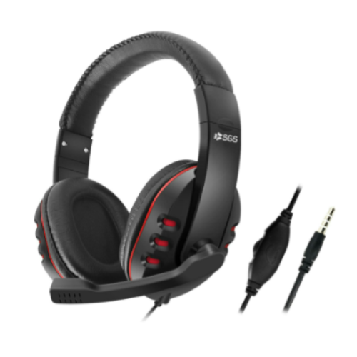 SGS CUFFIA FILARE DA GAMING BLAYZER BLACK