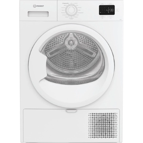 INDESIT ASCIUGATRICE C YD 92D WW IT, CAPACITÀ 9KG, CLASSE E DISPAY DIGITALE, QUICKDRY