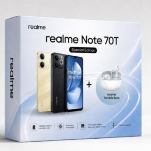 REALME NOTE 70T OBSIDIAN BLACK SPE.EDI 4/256GB