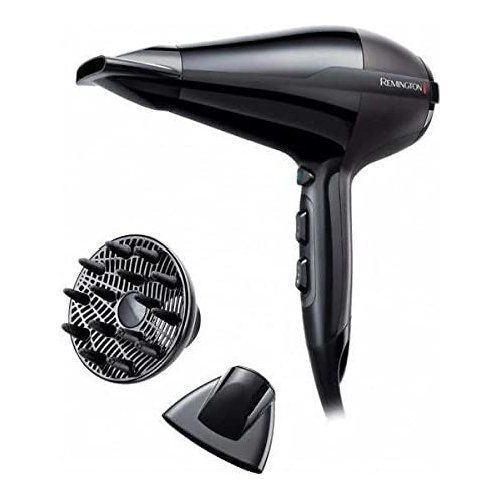 PHON ASCIUGACAPELLI REMINGTON AC5912 ASCIUGA CAPELLI 2200 W NERO, POTENZA 2200 W, TIPO DI MOTORE AC MOTOR, LIVELLI DI TEMPERATURA 3, TECNOLOGIA A IONI, ATTACCO DIFFUSORE